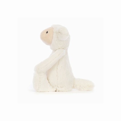 Jellycat Bashful Lamb Farmyard USA | 95183ZXYS